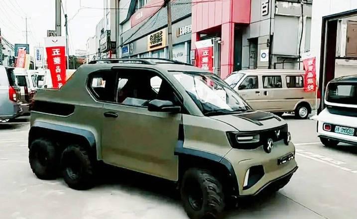 五菱迷你6×6小皮卡报价,五菱六轮小皮卡开售